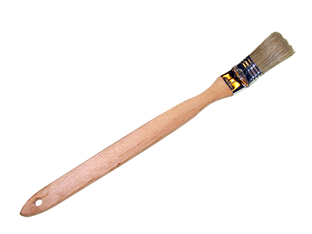 Pędzel kaloryferowy - rączka drewno